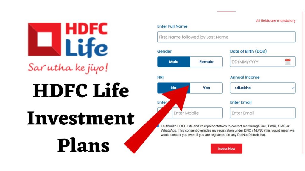 HDFC Life Investment Plans