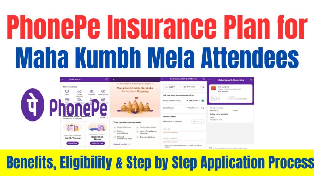 PhonePe Insurance Plan for Maha Kumbh Mela Attendees