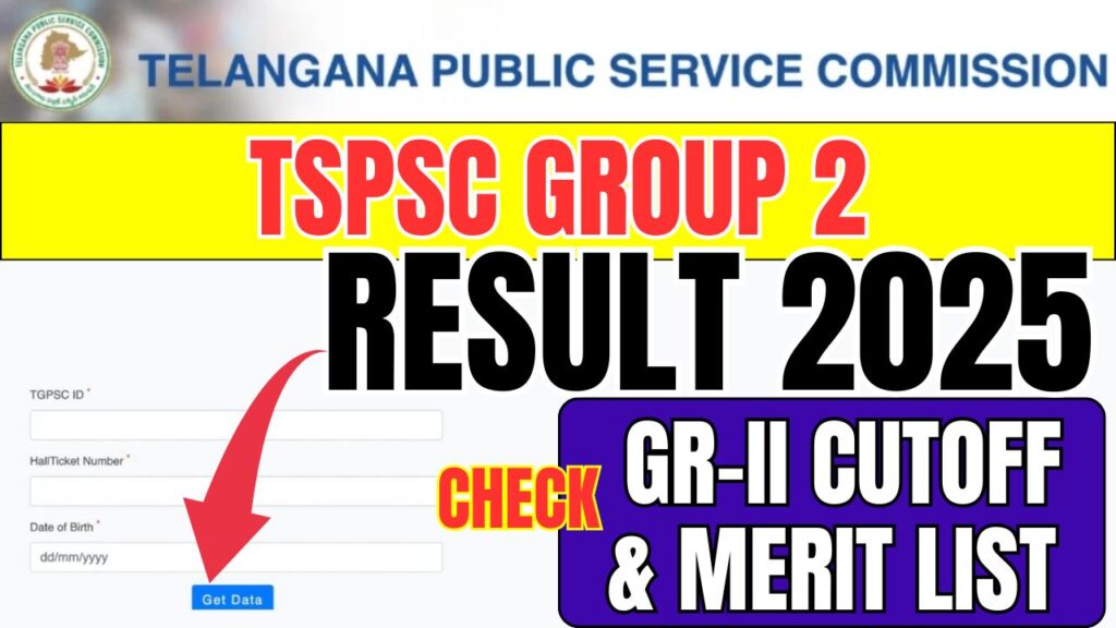 TSPSC Group 2 Result 2025