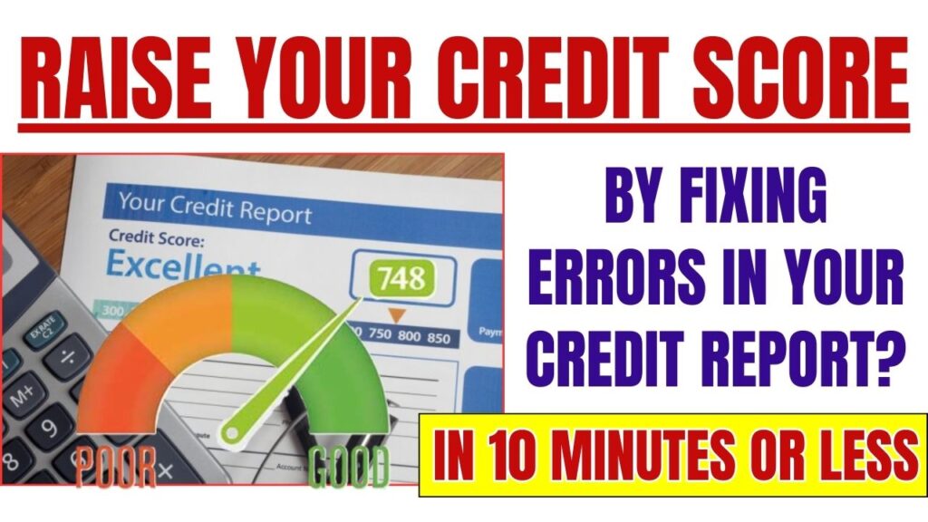 raise your credit score