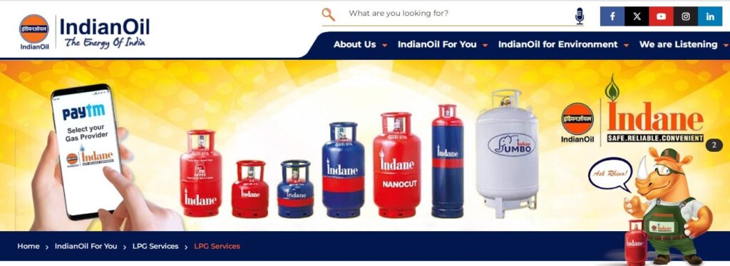 INDANE gas official site min